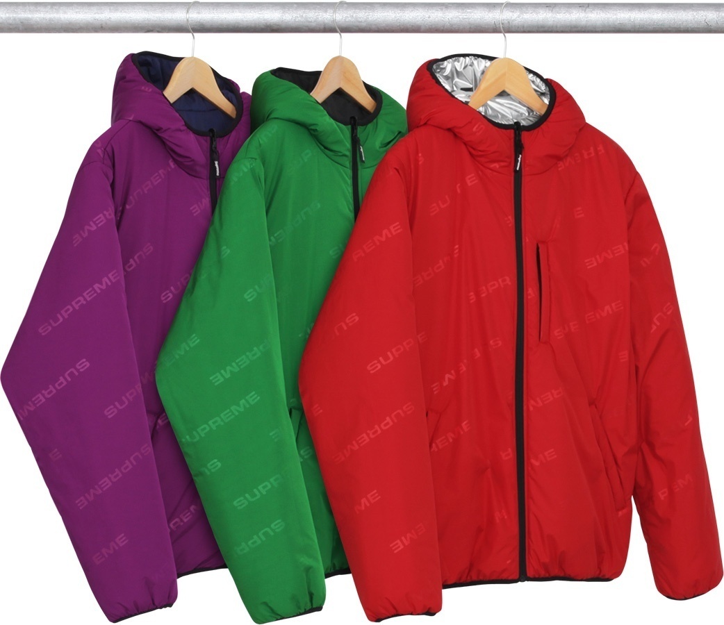 Reversible Hooded Puffy Jacket